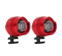 2 Pezzi Fari per Crocs, Fari per Crocs Luci Decorative Accessori per Fari a LED per Zoccoli (Rosso)