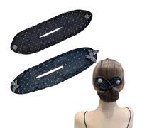 2 Pezzi Fasce per Capelli Deft Hair Bun Piece Magic Clip Satin Twist Maker Hairstyle Tool French Easy, Accessori per Capelli,Bun Hair Chignon Maker per Capelli