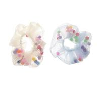 2 Pezzi Fasce per Garza Colorate Elastici per Cavallo Beige Accessori Moda per Donne e Ragazze per Speciali
