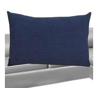 2 Pezzi Federa Cuscino 40x60,40x70,Federe per Cuscini,Copricuscini Divano 40x40/45x45 Decorativi Copricuscino per Soggiorno Sedia Divano letto Sofa pillow Covers(Navy blue,50x70cm Set Of 2)
