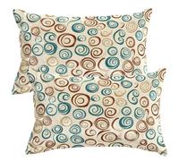 2 Pezzi Federe Cuscini per Divano 20x30 cm in Velluto Copricuscini Astratto Morbido Decorativo Fodere per Cuscino Retrò Federa Cuscino Rettangolare Copri Cuscini per Divano Letto Soggiorno Casa -SC535
