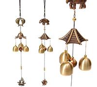 2 Pezzi Fengshui Campana Campana Eolica Campanelli Eolici Cinesi Ornamento Di Campanelli Eolici In Rame Campanelli Eolici In Rame Antico Campanelli Eolici Retrò Per Balcone Giardino Antico Decorazione