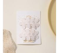 2 pezzi Fermagli per capelli per bambini con disegno floreale a colore unito, adatti per la frangia, regali d amore per la Festa di San Valentino Tagli UnicaLettere,PiantePoliammide