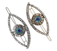 2 Pezzi Fermaglio Chioma Donna Retro in Lega con Molletta | Design Delicato e D’effetto, per Matrimonio e Anniversario, Accessorio Donna dal Richiamo Classico