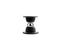 2 pezzi fermaporta anticollisione porta della camera da letto dello studio tampone aspirazione senza punzonatura Per Uffici E Camere Da Letto(Black)