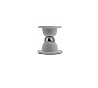2 pezzi fermaporta in silicone anti-collisione tocco muto for il bagno del guardaroba della casa dell'hotel Per Uffici E Camere Da Letto(Grey)