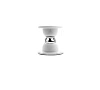 2 pezzi fermaporta in silicone anti-collisione tocco muto for il bagno del guardaroba della casa dell'hotel Per Uffici E Camere Da Letto(White)