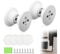2 Pezzi Fermaporta Magnetico in Silicone Fermaporta Magnetico per Porta Camper Esterno Fermaporte Magnetici Camper con Viti Fermaporta magnetica per camper per Rimorchio, Camper, Scomparti di Barche
