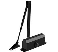 2 pezzi fermaporta regolabile con chiusura silenziosa for ferramenta for porte da 25 a 85 kg,per una forza di chiusura più forte(2PCS_LOAD-BEARING 45-65KG)