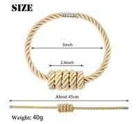 2 pezzi Fermatenda for tende Fermatenda magnetico for tende Fermatenda for tende Accessori porta tende Decorativo Fermatenda for tendaggi(Silver)