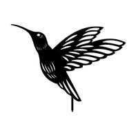 2 pezzi Ferro Giardino Colibrì Decorazione Famiglia Paletti Ferro Animali A Forma di Cortile Casale Decorazioni Outdoor Uccelli Decorazioni Outdoor