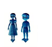 2 Pezzi Ferro Halloween Palo Set Riutilizzabile Fellow Yard Decorazione Per La Casa Display Rapido Fare Halloween Giardino Strumento