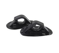 Milageto 2 Pezzi Fibbie a Gancio Porta Remi in Nylon per Barca Kayak Gommone Canoa