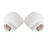 2 pezzi figurine di igloo figurine di ghiacciaia decorazioni per la casa