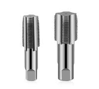 2 Pezzi Filiera Maschi per Filettatura Kit, 1/2 Pollice Filettatura, 3/4 Pollice Filettatura, Acciaio al Carbonio Rubinetto Filettato, per Industria e Riparazione Auto