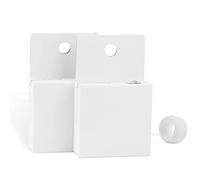 2 Pezzi Filo di Mappatura Pre-inchiostrata per il Microblading, Stringa Preinchiostrato,Sopracciglia Strumento di Misurazione (Bianco)