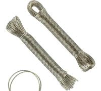 2 pezzi Filo Per Stendere Il Bucato Da Esterno, 20M Filo Stendibiancheria Per Esterno, per esterno, filo per casa, giardino, balcone, campeggio, per bucato