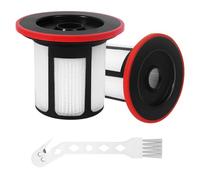 2 Pezzi Filtro Aspirapolvere per Bosch Unlimited Serie 6 Kit, per Bosch Aspirapolvere Accessori Ricambi, con Spazzola per la Pulizia, per Contro Polveri Sottili, Cattivi Odori