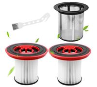 2 Pezzi Filtro Aspirapolvere per Bosch Unlimited Series 7, 12040193 BKS711XXL BBS711W BBS712A BCS711GB BKS711MALL Filtro di Ricambio, con Filtro HEPA Acciaio Inox/Spazzola, per Contro Polveri Sottili
