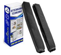 2 Pezzi Filtro Carbonio Attivo per Frigorifero con Codice Originale 07236280 7236280 per Miele - MONTERAL