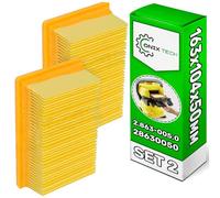 2 Pezzi Filtro Hepa Aspirapolvere 163x104x50 mm con Codice Originale 2.863-005.0 28630050 per Karcher - Garanzia di 5 Anni - MADE IN ITALY - ONIX TECH