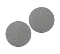 2 Pezzi Filtro per Espresso in Acciaio Inox Argento per Portafiltro | Riutilizzabile, Estrazione, Mantiene il Portafiltro Pulito, per Caffè Espresso in Casa