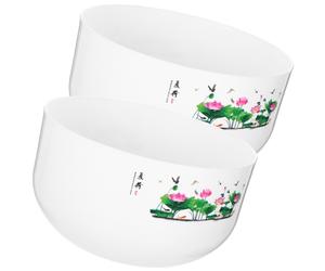 2 pezzi fioriera narciso fioriera in plastica per ninfee ciotola per piantare