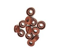 2 pezzi FKM albero paraolio Tc Coperto a doppio labbro con la giarrettiera Primavera, 15X21X5mm