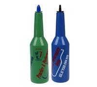 2 pezzi Flair Bartender Bartending Practice Bar Pub bottiglia vino cocktail shaker -