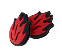 2 pezzi Flame Shape Silicone Tennis String a vapore Tennis Racket Damper Shock Absorbers for Tennis Racket and String