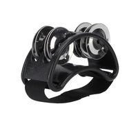 2 pezzi Foot Shaker Percussion Tamburello Batteria Set Metallo Jingle Strumento Musicale Accessori Per Suonare