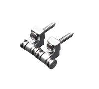 2 pezzi for chitarre elettriche Roller String Trees Fermo in lega Accessori for chitarra Parti Nero Oro Argento Compatibile con la chitarra elettrica ST TL (Color : Silver x2pcs)