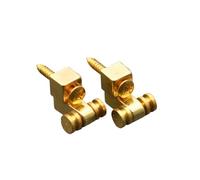 2 pezzi for chitarre elettriche Roller String Trees Fermo in lega Accessori for chitarra Parti Nero Oro Argento Compatibile con la chitarra elettrica ST TL (Color : Gold x2pcs)