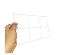 2 pezzi for filtro aria condizionata 30x18,5 cm filtro antipolvere e rete antipolvere