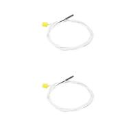 2 pezzi for stampante 3D FLSUN V400 Delta sensore di temperatura filo parti linea bianca for estrusore a blocchi di alluminio distintivo