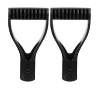 2 pezzi Forche Rimozione della neve Manico a vanga Manico per paletta da neve