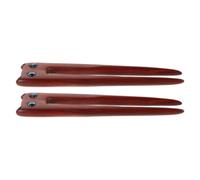 2 Pezzi Forcina Cinese in Legno Marrone Gatto, Stile Antico | Accessorio Versatile per Vita Quotidiana e Matrimoni, Tenuta Sicura e Stabile, Protegge i Chioma