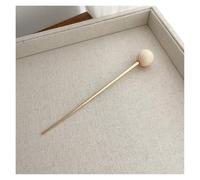 2 pezzi Forcina for capelli a onde blu Stile antico vento Nappe in zircone Bastoncino for capelli da donna Perla per Capelli Decorativi Acconciatura(Color 01)