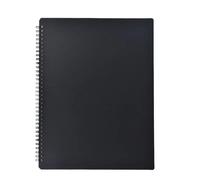 2 pezzi formato A4 spartito musicale foglio di carta nota documento file organizer Per Pianoforte Famiglia(Black)