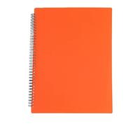 2 pezzi formato A4 spartito musicale foglio di carta nota documento file organizer Per Pianoforte Famiglia(Orange)