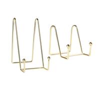 2 pezzi Foto Iron Display Rack Lick Paint Display Plate Piatto che espongono