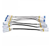 2 pezzi FPC FFC cavo piatto flessibile AWM 20624 80C 60 V VW-1 A/B tipo 0,5 mm 100/150/200/250 mm 22P/24/26/30/34/36/38/40 Pin-lunghezza 250 mm-tipo A- 26P