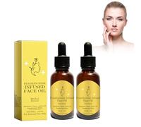 2 pezzi Frankincense Resin Oil for Face, Frankincense Resin Infused Oil Bio Incenso Frankincense, olio rinforzante, antirughe, oli di ricino e jojoba, per il viso, Skincare Hydrates