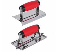 2 Pezzi Frattone in Acciaio Compatto, Set Da 2 Pezzi Composto Da Strumento Per Angoli Arrotondati E Strumento Per Scanalature