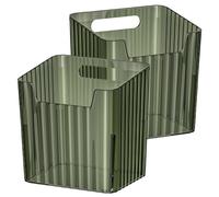 2 pezzi Fridge Side Door Messices Assicatore Organizzatore alimentare