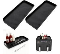 2 pezzi friggitrice ad aria calda accessori per Cosori Dual Blaze Twinfry 10L/8,5L, stampo in silicone Airfryer accessori per scaffalatura multiuso, cuscinetto in silicone antipolvere, per cucina e