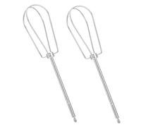2 Pezzi Frusta di Ricambio per Mixer a Mano in Acciaio Inox Argento | Attacco Facile da Sostituire, Pulizia Semplice, per Dolci e Creme, Uso Domestico