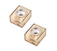 2 Pezzi Fusibile Terminale Batteria 150A, 58V Fusibile MRBF Impermeabile per Marina DC Max IP66 Protezione da Pile di Ricarica Auto Camper Crociera Gru Circuito