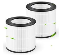 2 Pezzi FY0611/30 Filtro di Ricambio, Compatibile con Perfiltro Purificatore D'aria Philips Serie 600 AC0650/10 e AC0651/10, Filtro HEPA 3 in 1, Numero di Parte FY0611/30