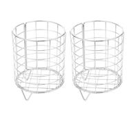 2 pezzi gabbia per mangiatoia per conigli in metallo portafieno per conigli,